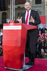 Wahlkampfveranstaltung mit Martin Schulz in Berlin