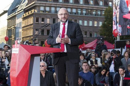 Wahlkampfveranstaltung mit Martin Schulz in Berlin