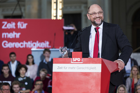 Wahlkampfveranstaltung mit Martin Schulz in Berlin