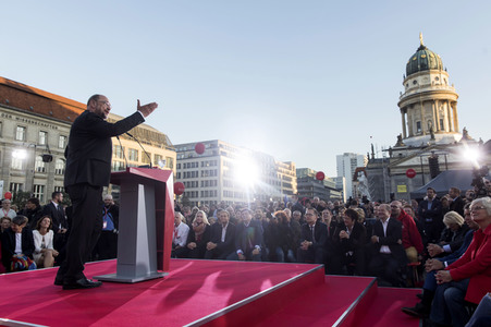 Wahlkampfveranstaltung mit Martin Schulz in Berlin