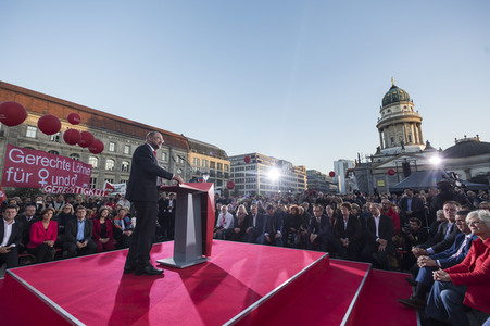 Wahlkampfveranstaltung mit Martin Schulz in Berlin