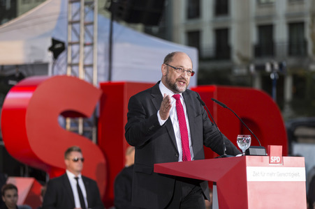 Wahlkampfveranstaltung mit Martin Schulz in Berlin