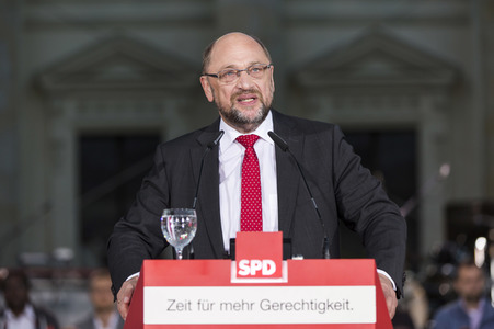 Wahlkampfveranstaltung mit Martin Schulz in Berlin