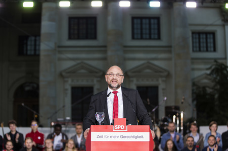 Wahlkampfveranstaltung mit Martin Schulz in Berlin