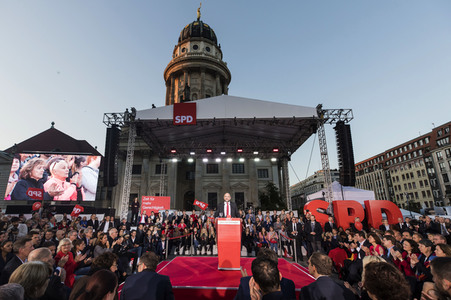 Wahlkampfveranstaltung mit Martin Schulz in Berlin