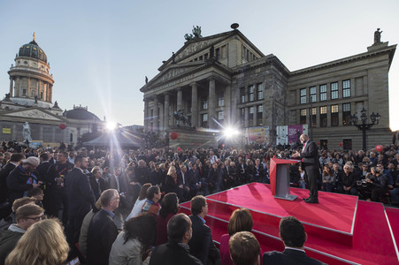 Wahlkampfveranstaltung mit Martin Schulz in Berlin