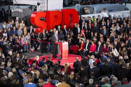Wahlkampfveranstaltung mit Martin Schulz in Berlin