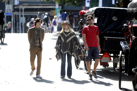 Dreharbeiten zum 'Untitled Woody Allen Project' in New York