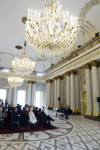 Pressegespräch zum Auftakt der Wiedereröffnung der Staatsoper Unter den Linden in Berlin