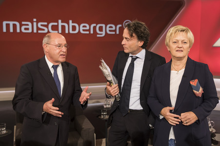 Talkshow 'Maischberger' in Berlin