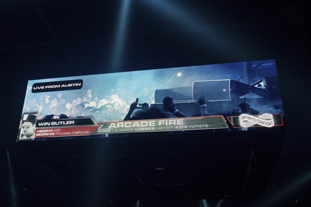 Konzert von Arcade Fire in Austin