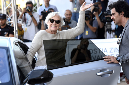 Ankunft von Glenn Close auf dem San Sebastian Film Festival 2017
