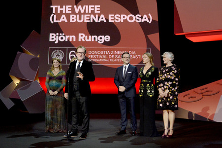 Preisverleihung auf dem San Sebastian Film Festival 2017