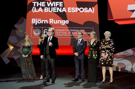 Preisverleihung auf dem San Sebastian Film Festival 2017