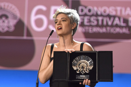 Preisverleihung auf dem San Sebastian Film Festival 2017