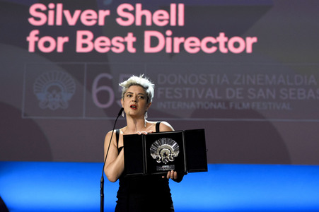 Preisverleihung auf dem San Sebastian Film Festival 2017