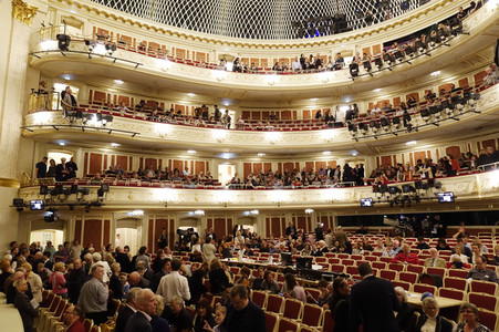 Rundgang in der Staatsoper Unter den Linden in Berlin