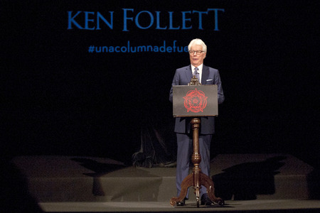 Buchpräsentation von Ken Follett in Madrid