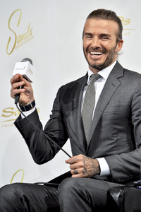 Pressekonferenz mit David Beckham in Tokio