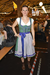 In Kufflers Weinzelt auf dem Oktoberfest  2017 in München