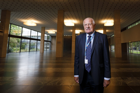 Fotoshooting mit Václav Klaus in Nürnberg