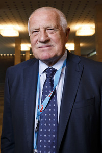 Fotoshooting mit Václav Klaus in Nürnberg