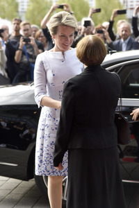 Königin Mathilde von Belgien auf der Frankfurter Buchmesse 2017