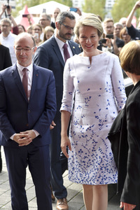 Königin Mathilde von Belgien auf der Frankfurter Buchmesse 2017