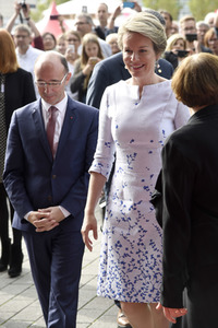Königin Mathilde von Belgien auf der Frankfurter Buchmesse 2017
