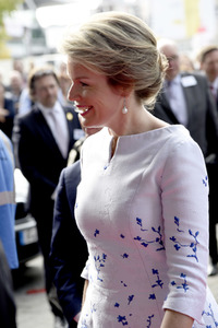 Königin Mathilde von Belgien auf der Frankfurter Buchmesse 2017