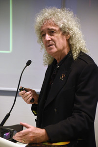 Brian May auf der Frankfurter Buchmesse 2017