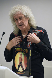 Brian May auf der Frankfurter Buchmesse 2017