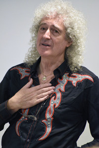 Brian May auf der Frankfurter Buchmesse 2017