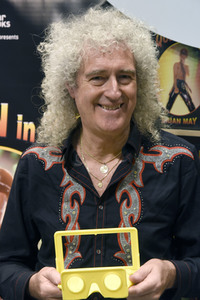 Brian May auf der Frankfurter Buchmesse 2017