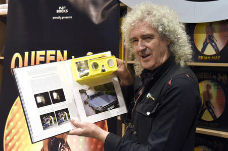 Brian May auf der Frankfurter Buchmesse 2017