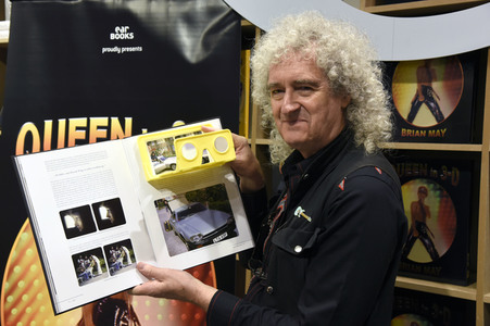 Brian May auf der Frankfurter Buchmesse 2017
