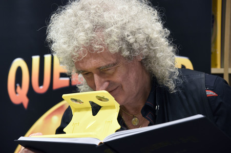 Brian May auf der Frankfurter Buchmesse 2017