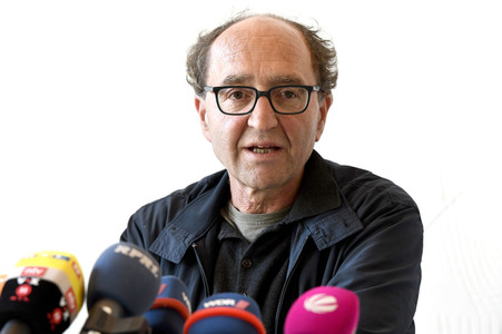 Pressekonferenz mit Dogan Akhanli in Köln