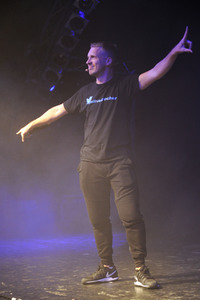 Auftritt von Oliver Pocher in Hamburg