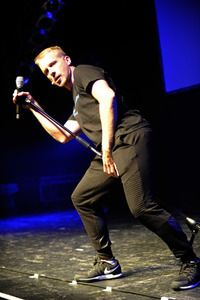Auftritt von Oliver Pocher in Hamburg