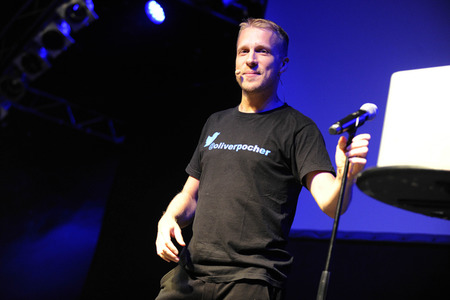 Auftritt von Oliver Pocher in Hamburg