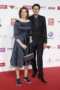 Goldene Bild der Frau 2017 in Hamburg