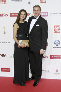 Goldene Bild der Frau 2017 in Hamburg