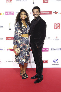 Goldene Bild der Frau 2017 in Hamburg
