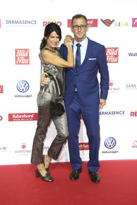 Goldene Bild der Frau 2017 in Hamburg
