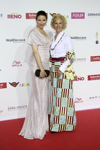 Goldene Bild der Frau 2017 in Hamburg