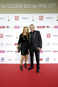 Goldene Bild der Frau 2017 in Hamburg