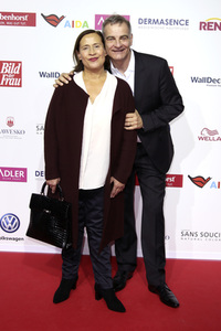 Goldene Bild der Frau 2017 in Hamburg
