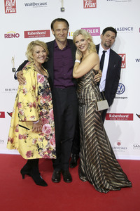 Goldene Bild der Frau 2017 in Hamburg