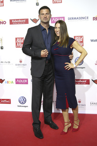Goldene Bild der Frau 2017 in Hamburg